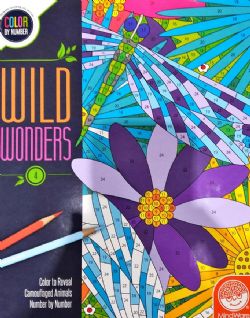 CAHIER À COLORIER POUR ADULTES - COLORIAGE PAR NUMÉROS - TOME 4 (ANGLAIS)